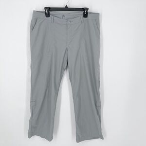 Patagonia Women's Loose Fit Convertible Low Cut Pants NEW Size 14 Bluish Gray